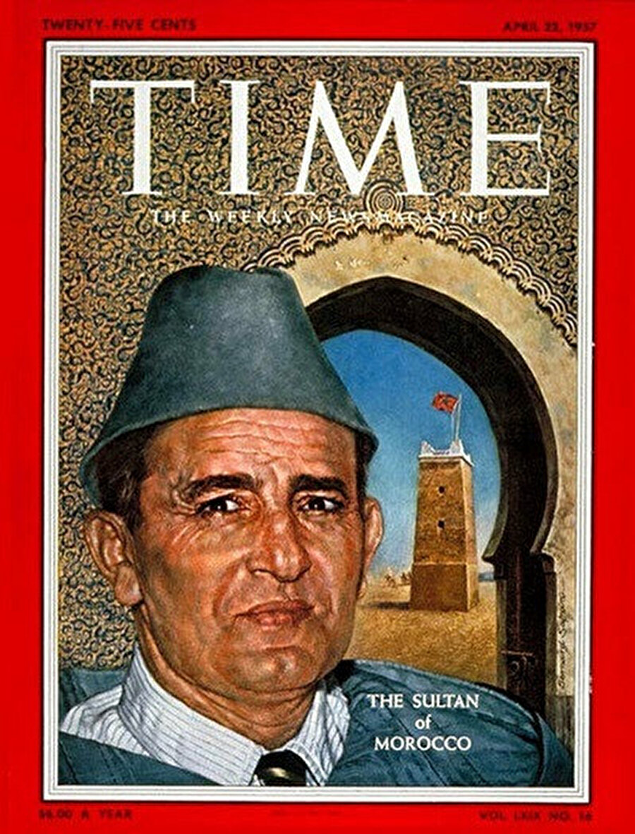TIME dergisi, 1957 senesinde Kral Muhammed'i kapağına taşımıştı.