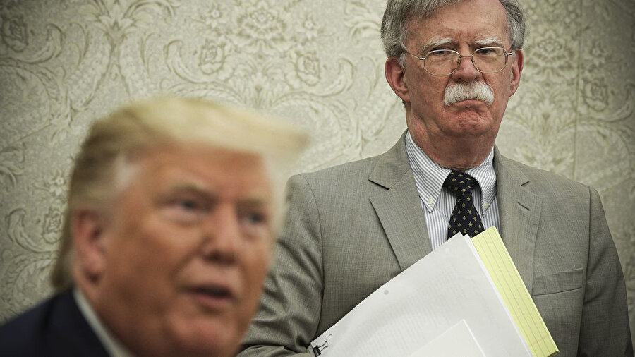 ABD Başkanı Donald Trump ve eski ulusal güvenlik danışmanı John Bolton