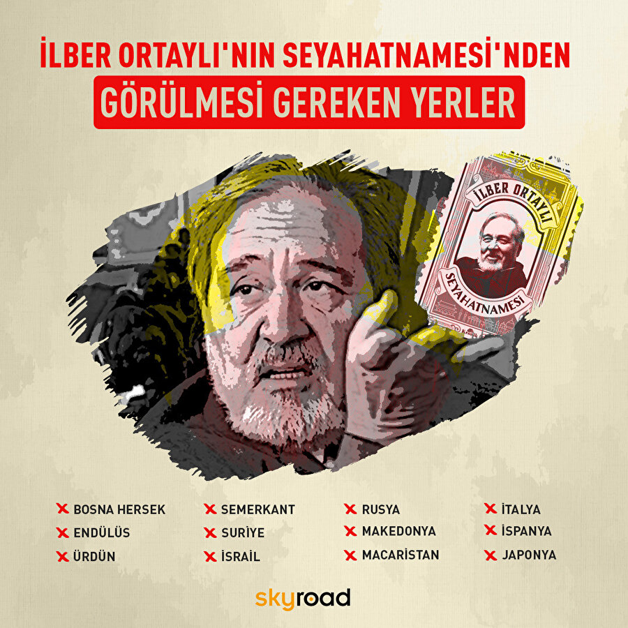 Seyahat edilecek yerler listesi 📝