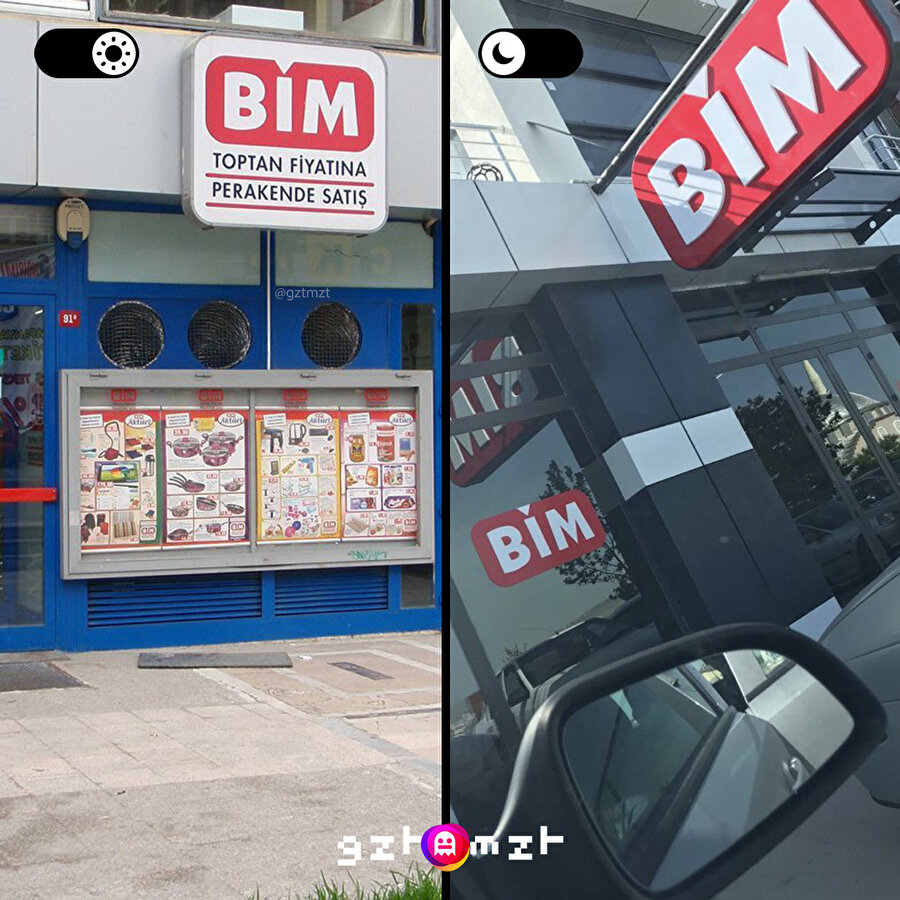 ​BİM'e de dark mode güncellemesi gelmiş