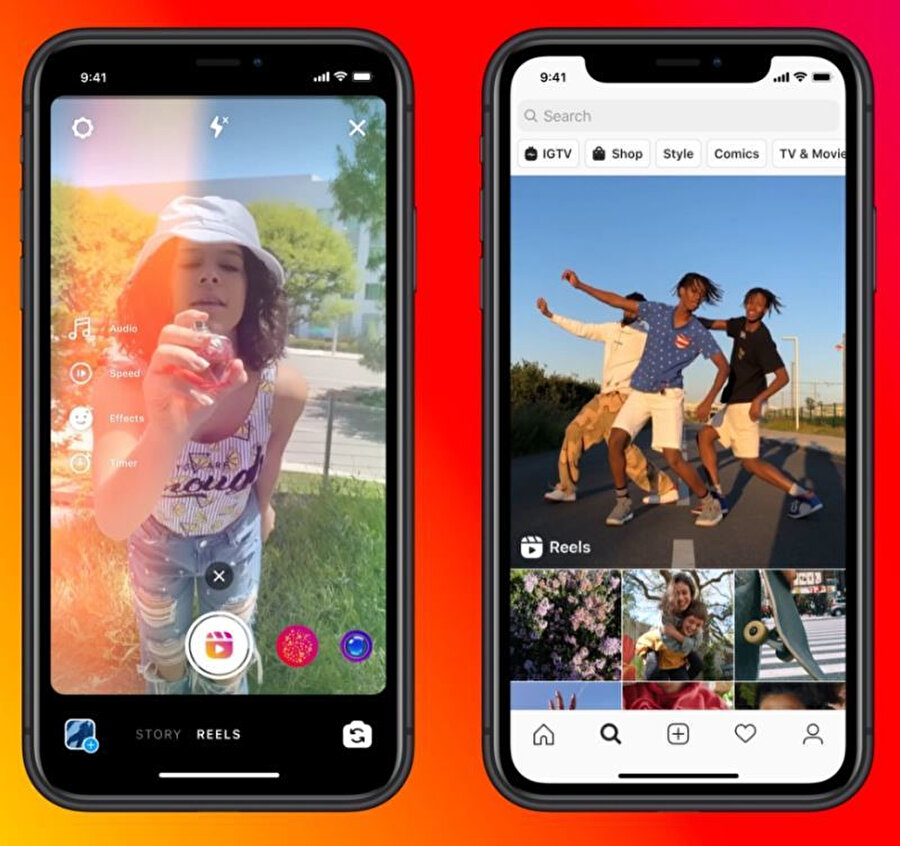 Instagram, bu sayede TikTok'un pastasından da pay almak istiyor.