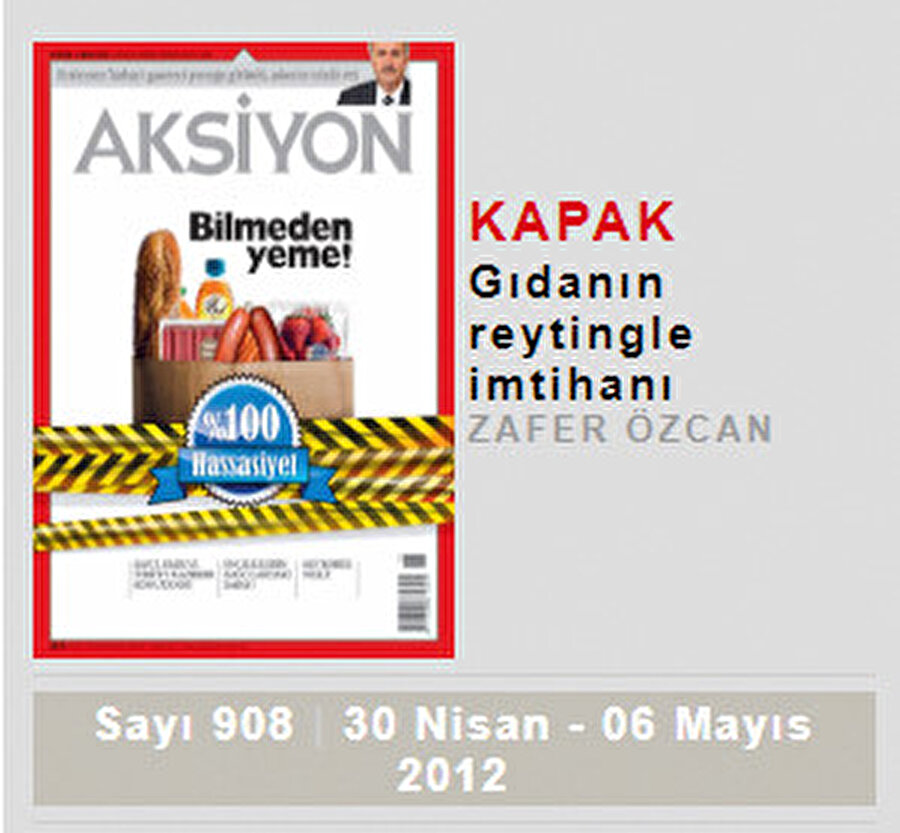 Aksiyon dergisinin 908. sayısı