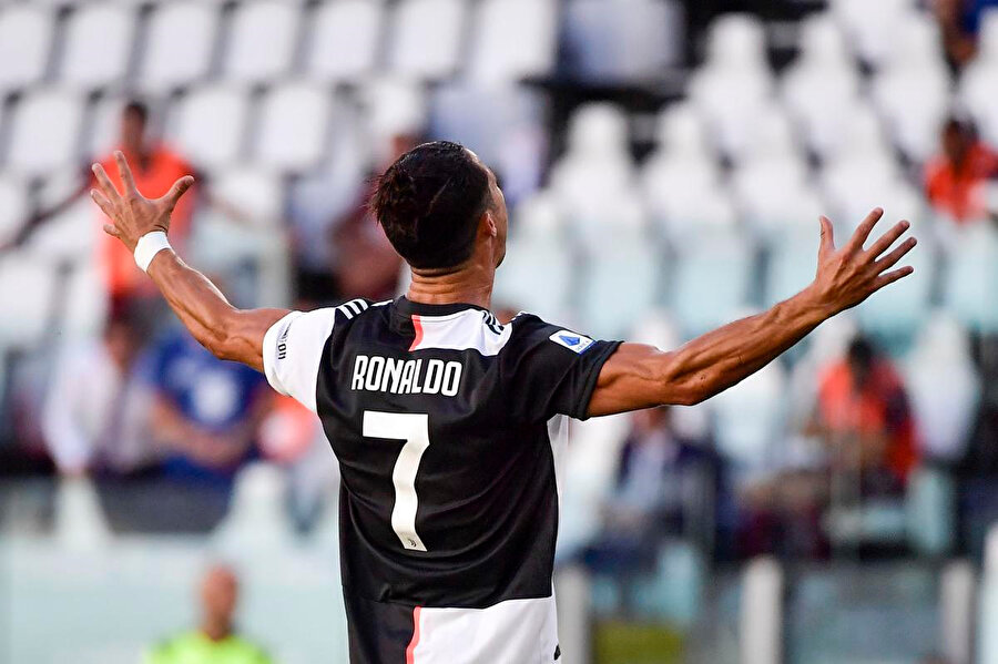 Juventus'un Portekizli yıldız futbolcusu Cristiano Ronaldo