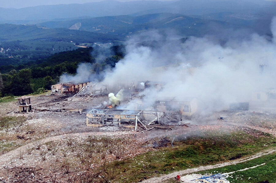Sakarya'daki havai fişek fabrikasındaki patlama- Arşiv