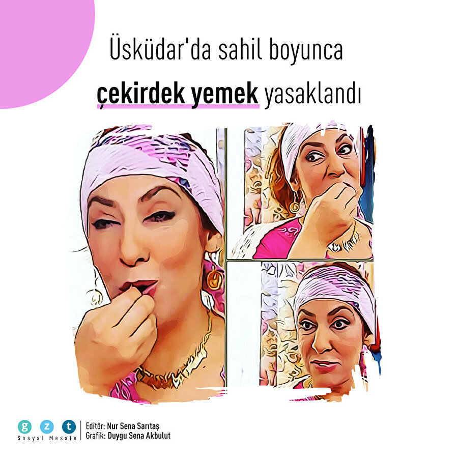 Üsküdar'da ilginç yasak: Çekirdek yemek yasaklandı 🌻