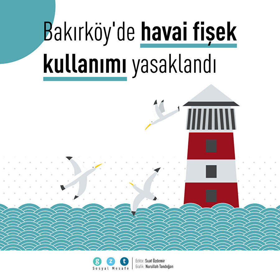Bakırköy'de havai fişek kullanımı yasaklandı