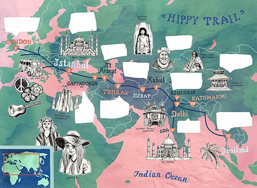 Hippi yolu, hippi altkültürü üyeleri ve diğerleri tarafından 1950'lerin ortalarından 1970'lerin sonuna kadar Avrupa ve Güney Asya arasında, özellikle İran, Afganistan, Pakistan, Hindistan ve Nepal üzerinden alınan kara yolculuğuna verilen addır.