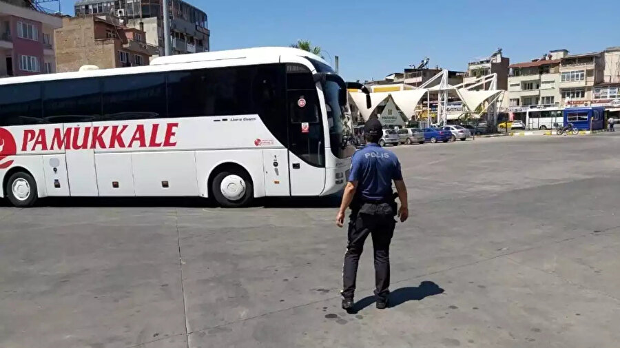 Yolcu hastaneye götürüldü