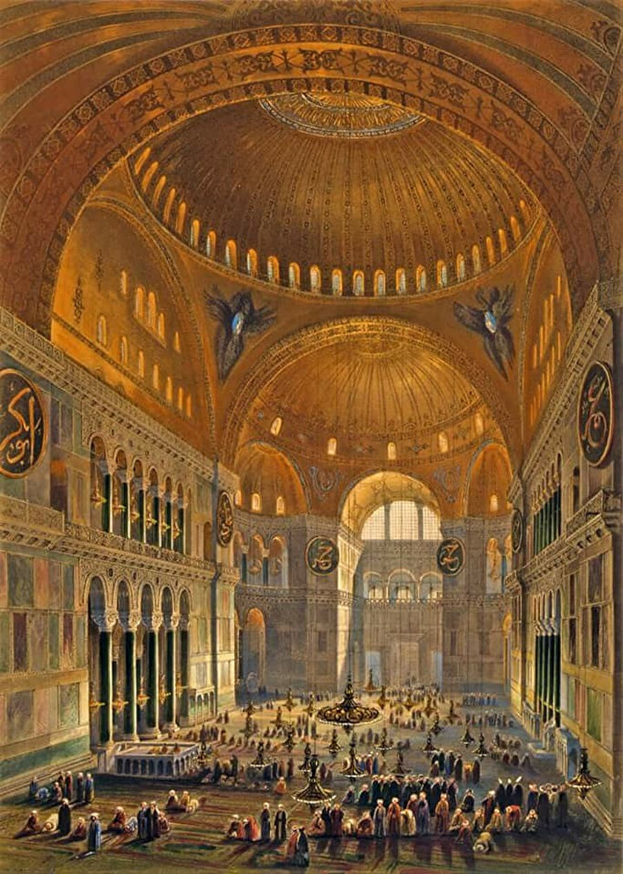 Tarihi Ayasofya resimleri