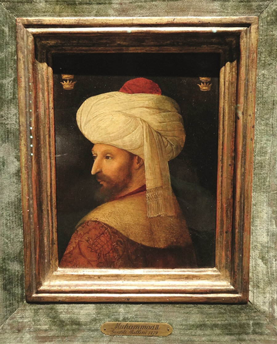 Gentile Bellini Doha'daki Fatih portresi