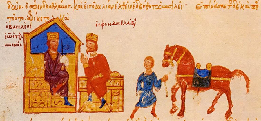 I. Basileios, Makedonyalı imparatorluğu gasp etmiş Ermeni asıllı bir kişi olup 867 ile 886 döneminde Bizans imparatoru olmuştur.