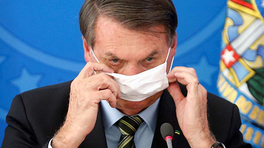 Brezilya Devlet Başkanı Jair Bolsonaro- Arşiv