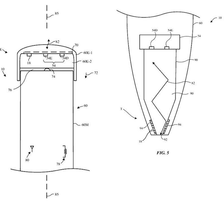 Apple'ın yeni patenti, uç kısmına yerleştirilen bir sensör aracılığıyla herhangi bir obje üzerinden rengi almaya yarıyor. 