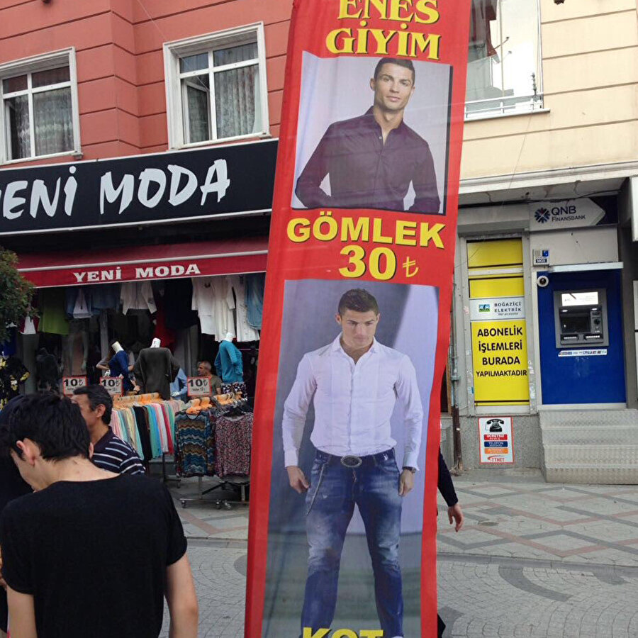 Cristiano Ronaldo: Bağcılar'dan giyiniyorum 👍​