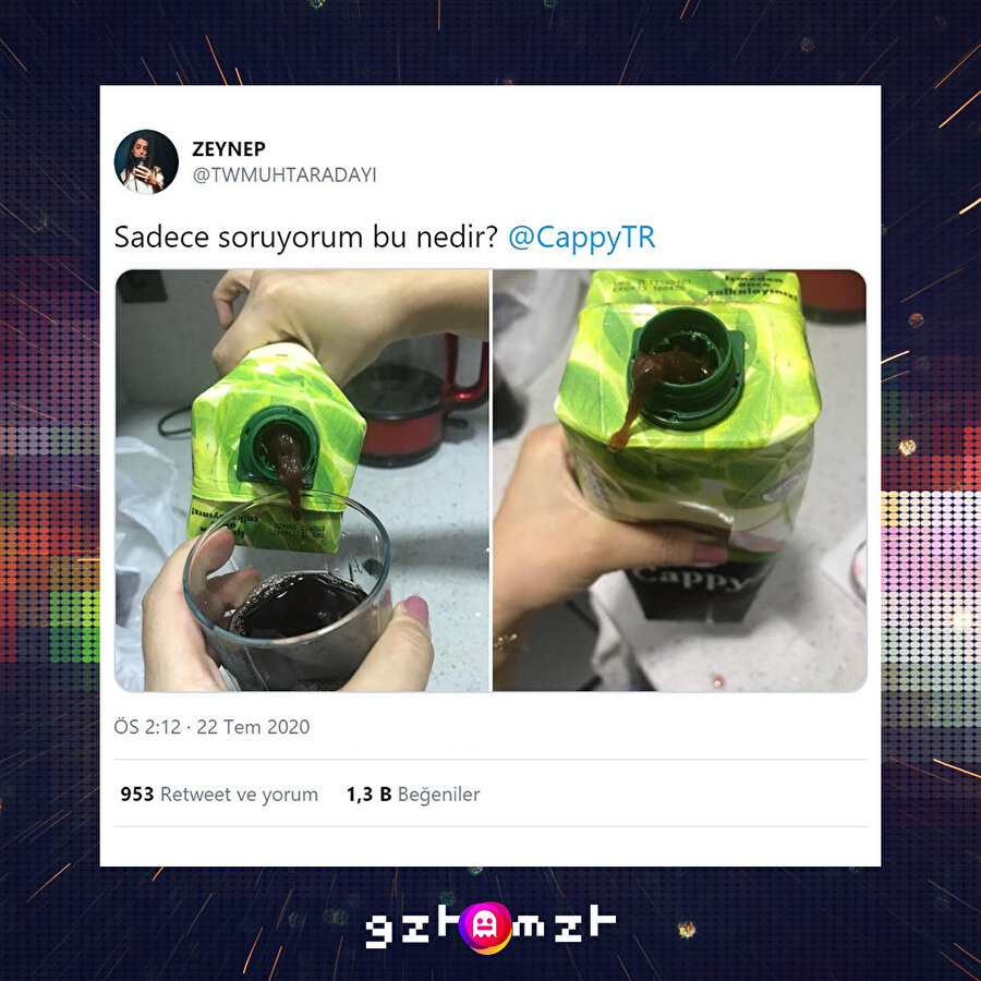 ​Cappy canavarı işte, sorup durmayın