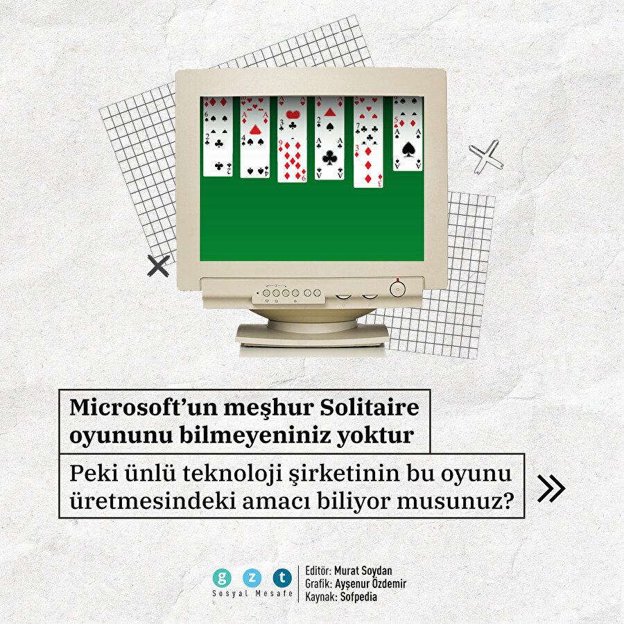 Mouse kullanmayı öğreten oyun: Solitaire ▶️