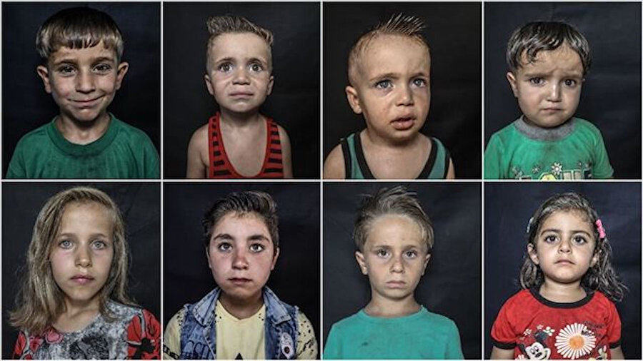 Günlük 20 kız çocuğunun saçı yapıldı, 30 erkek çocuğunun saçı tıraş edildi.