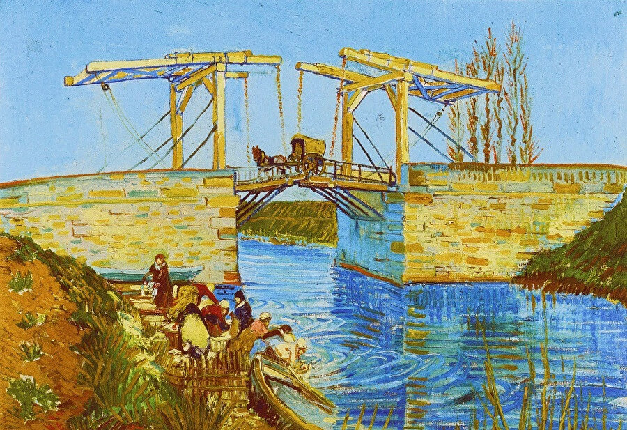 Vincent van Gogh, Bridge at Arles, 1888