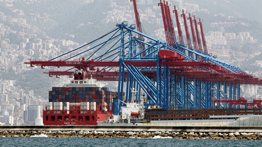 Patlamadan önce ve sonra Beyrut