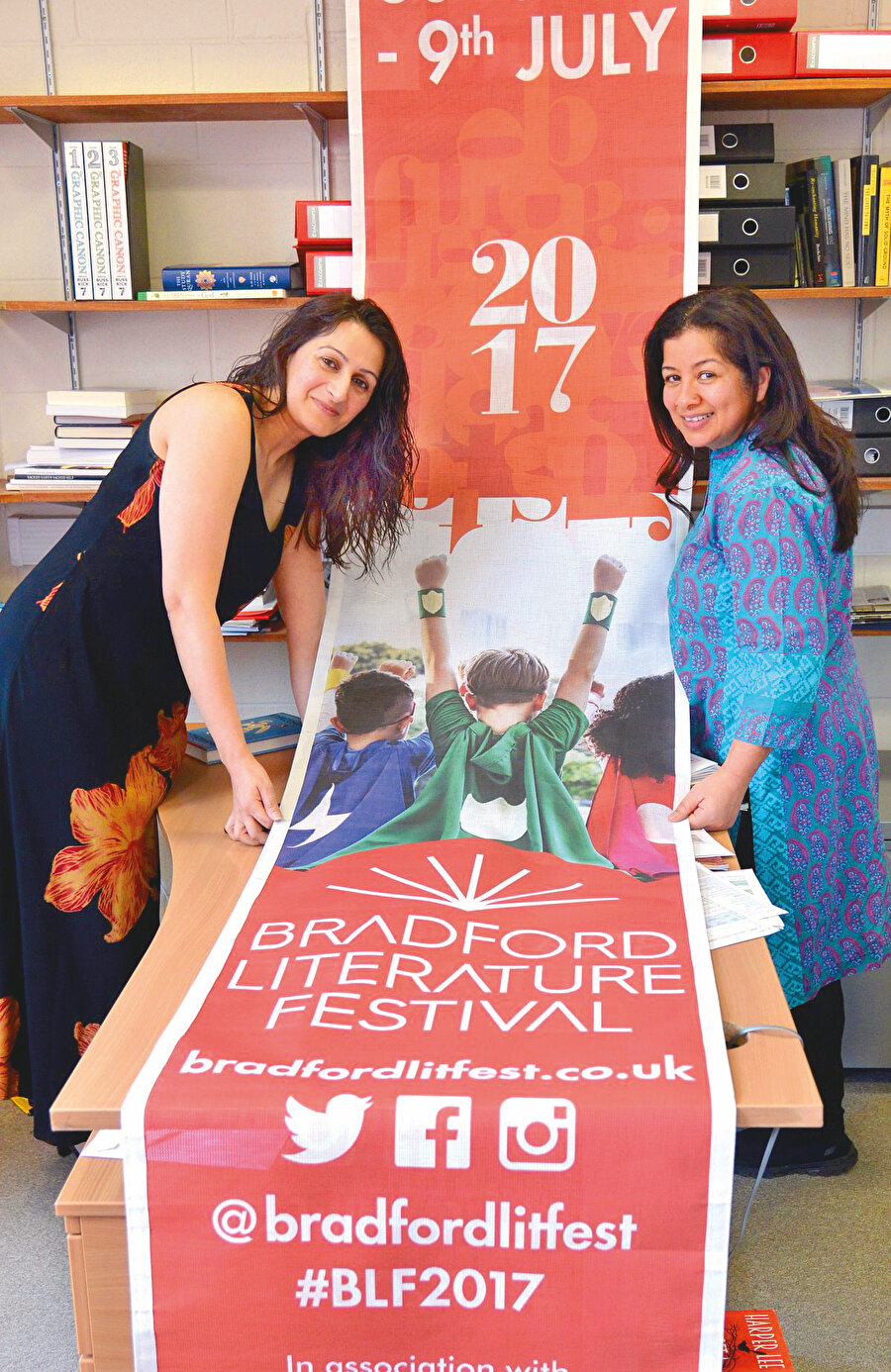Bradford Festivali’ne 400 yazarın katıldığı ve Temmuz ayında on güne yayılan 300 etkinliğin yapıldığı duyuruldu. 