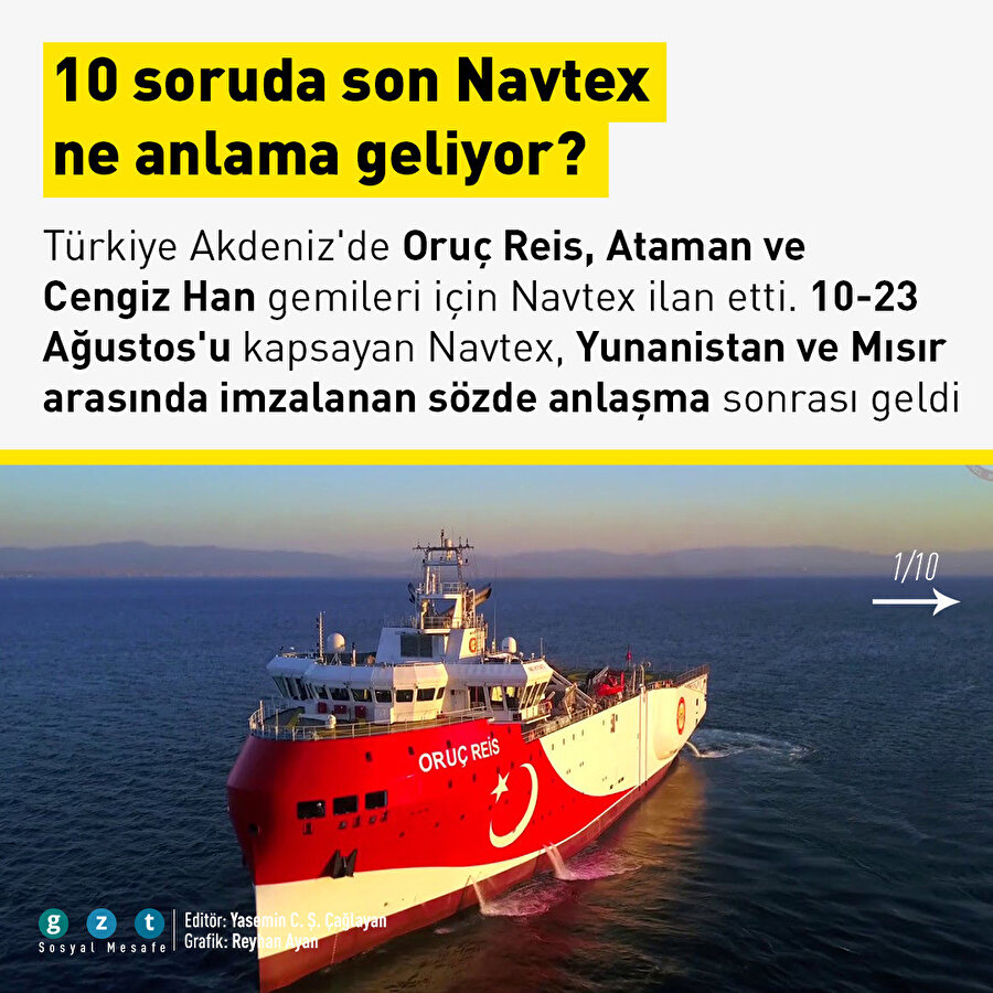 10 soruda son Navtex ne anlama geliyor?