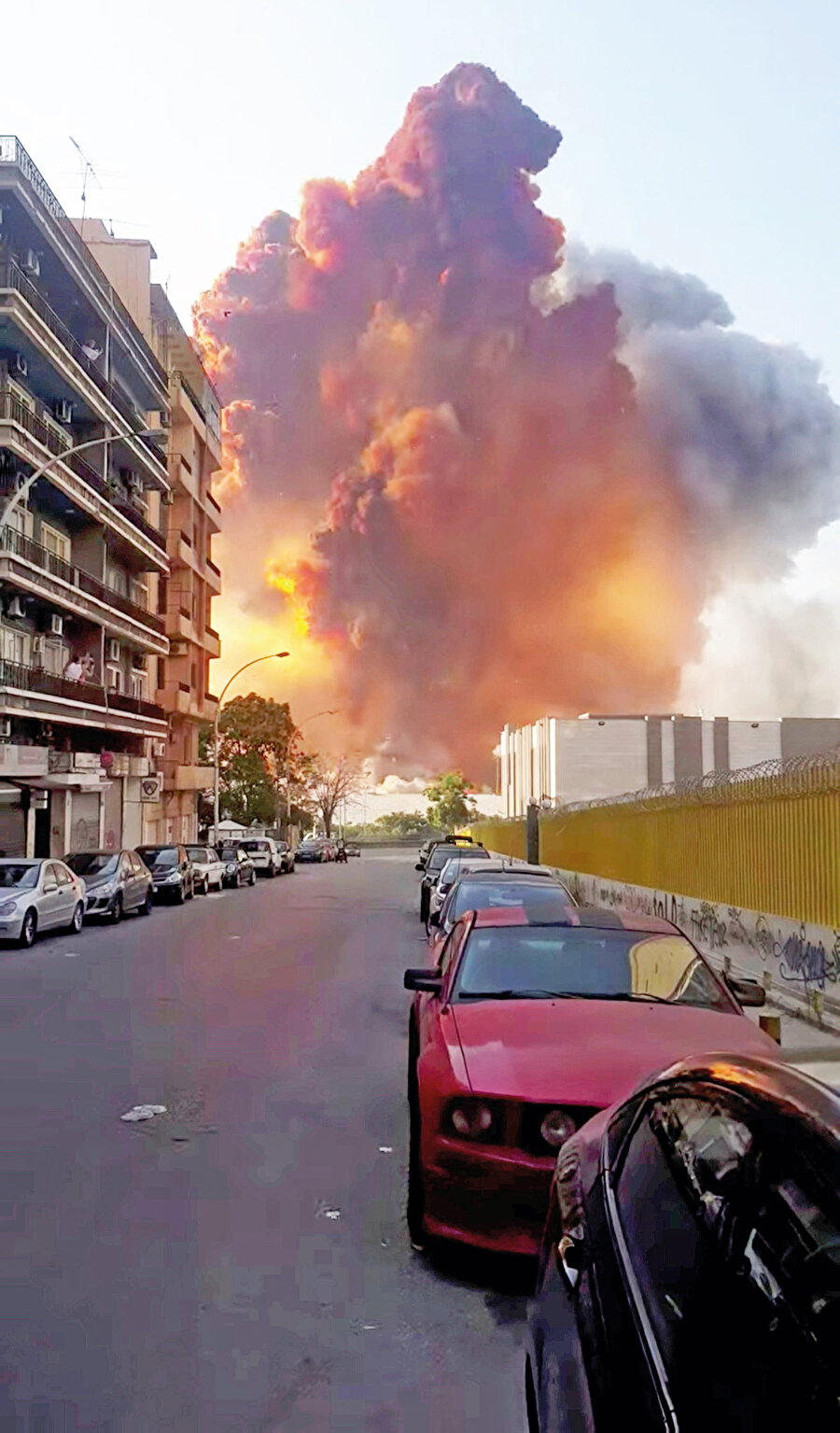 4 Ağustos 2020 Beyrut patlaması.