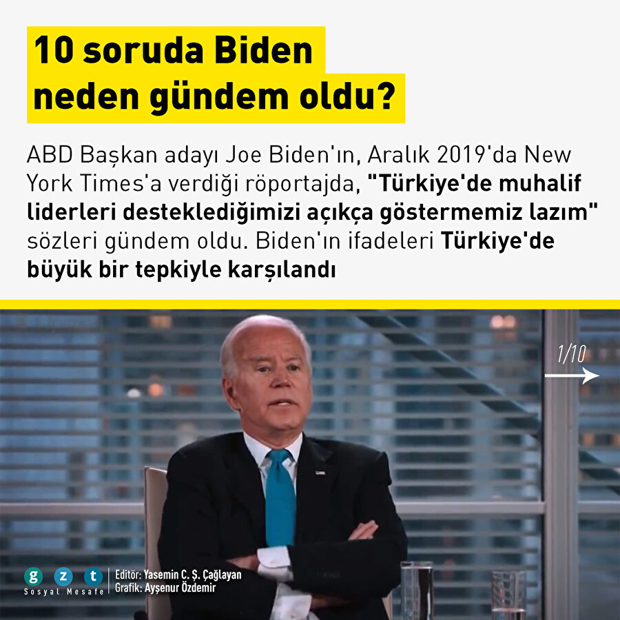 10 soruda Joe Biden'ın Türkiye yorumu