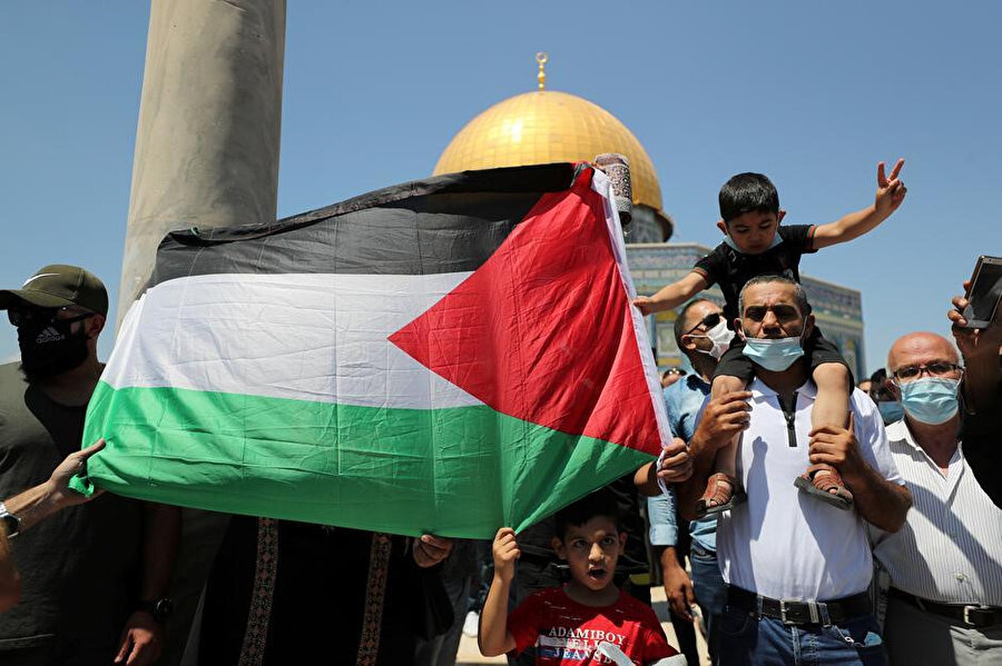 Filistin halkı, Kudüs ve Mescid-i Aksa hesabına gerçekleşen Körfez-İsrail normalleşmesine karşı.