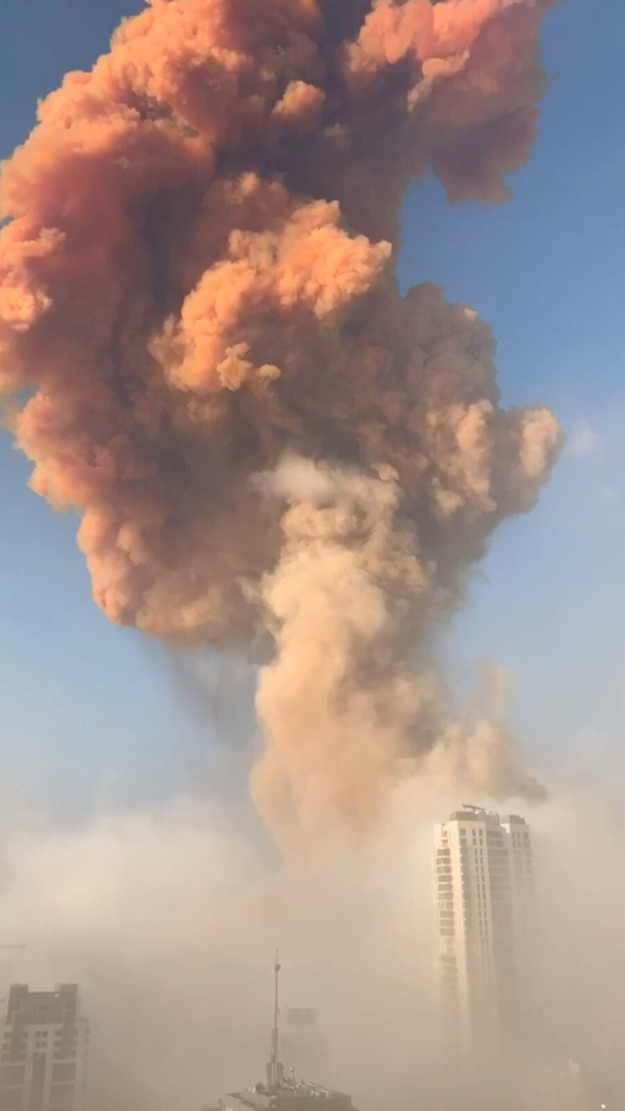 4 Ağustos 2020 Beyrut patlaması.
