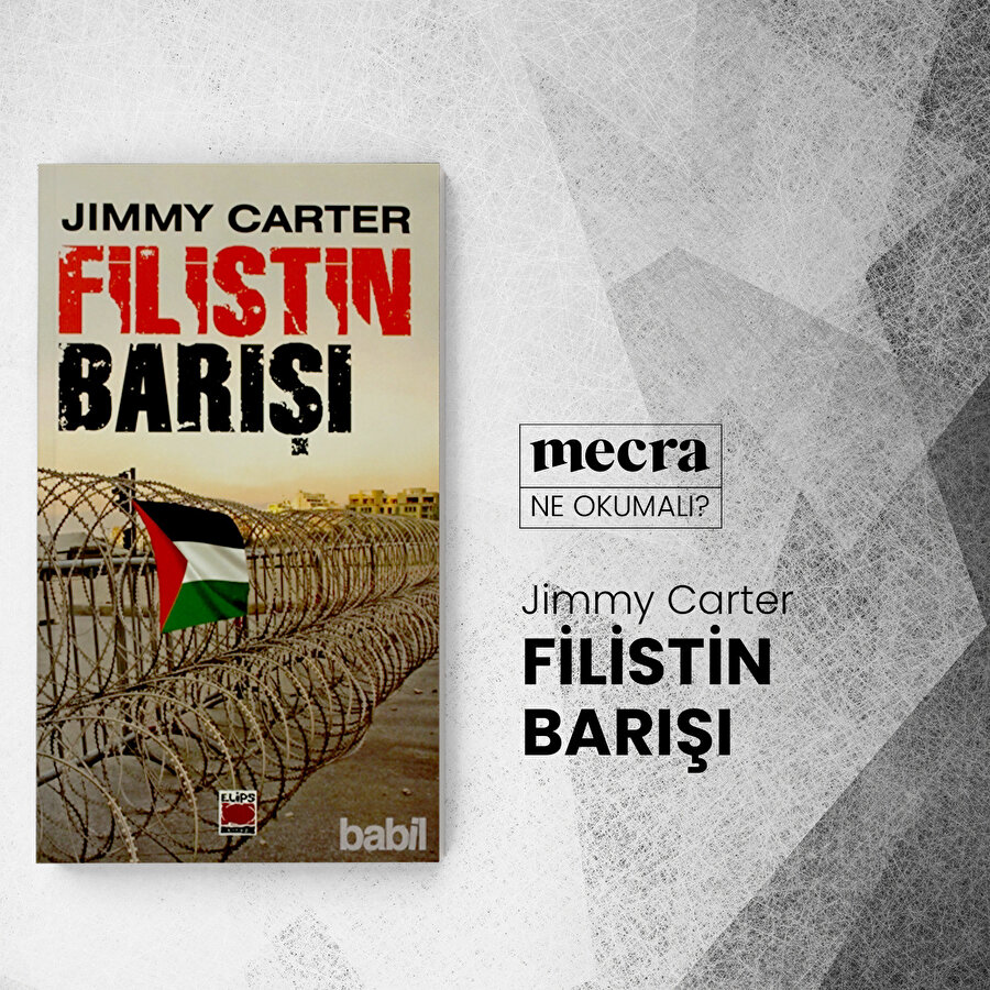 2006 yılında kaleme alınan Filistin Barışı, ülkemizde ilk kez 2008 yılında, Elips Kitap tarafından basılır ve okuyucuyla buluşur.