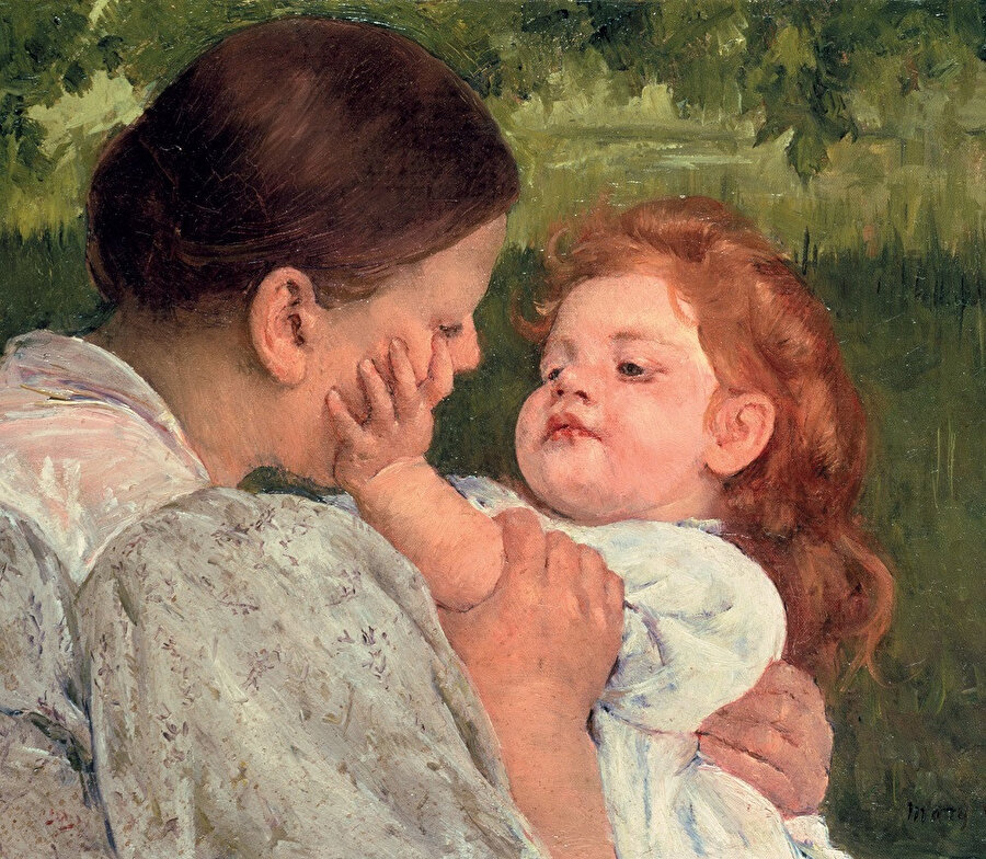 Maternal Caress, 1896 Philadelphia Museum of Art