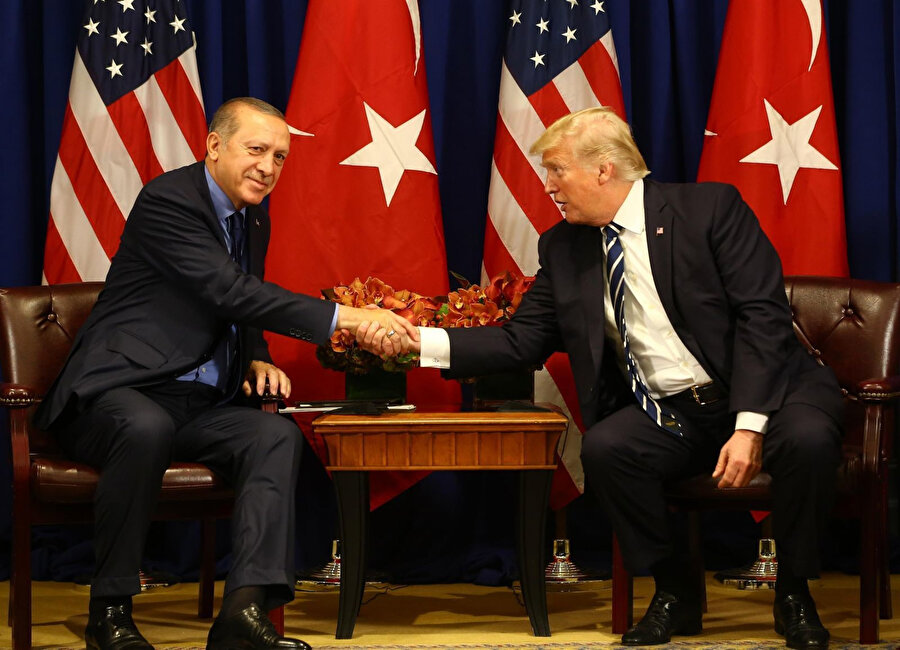 ABD Başkanı Donald Trump ve Cumhurbaşkanı Recep Tayyip Erdoğan