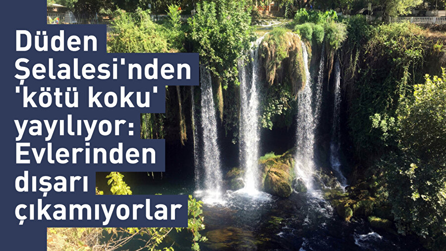 Antalya Düden Şelalesi her yıl ziyaretçi akınına uğruyor