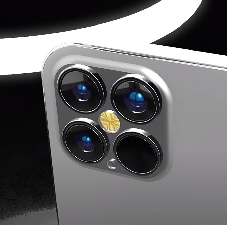 iPhone 12'nin arkasında üç farklı kamera ve bir de LİDAR sensör yer alacağı söyleniyor. Yayınlanan konsept video da bu söylentiler doğrultusunda hazırlanmış.