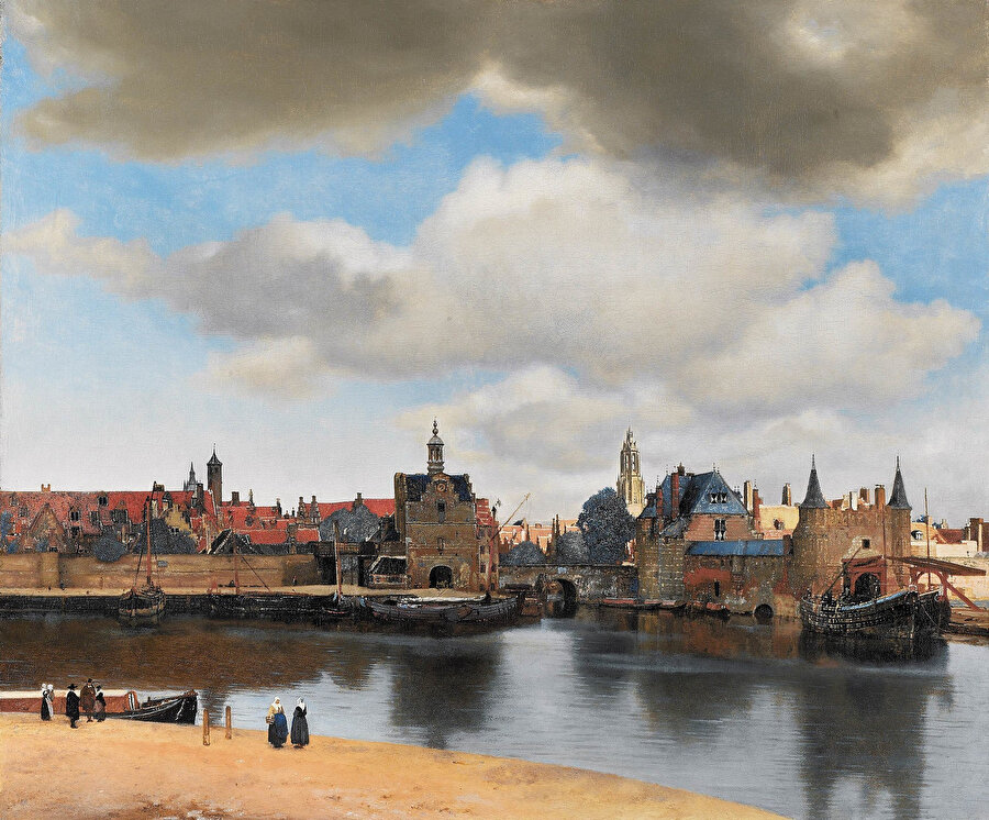 Johannes Vermeer, Delft Manzarası (View of Delft).
