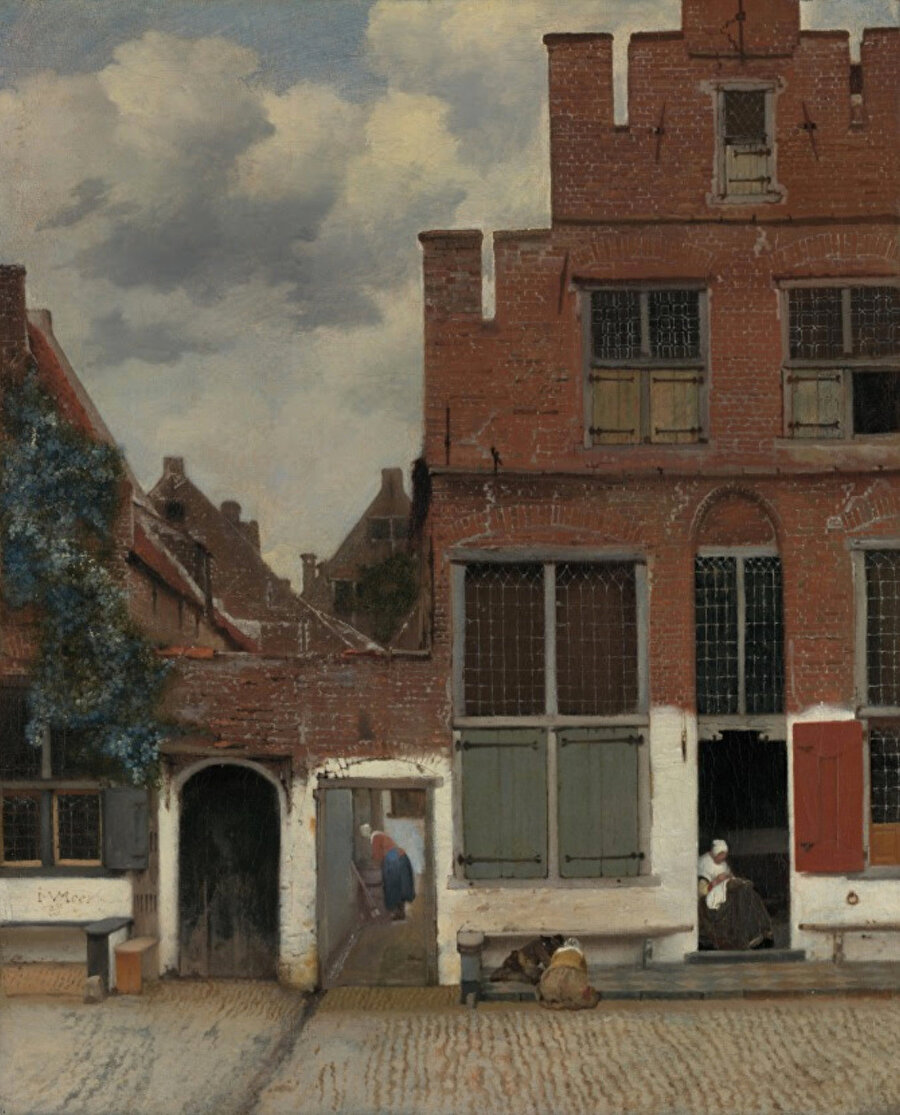 Johannes Vermeer, Küçük Sokak (The Little Street). 