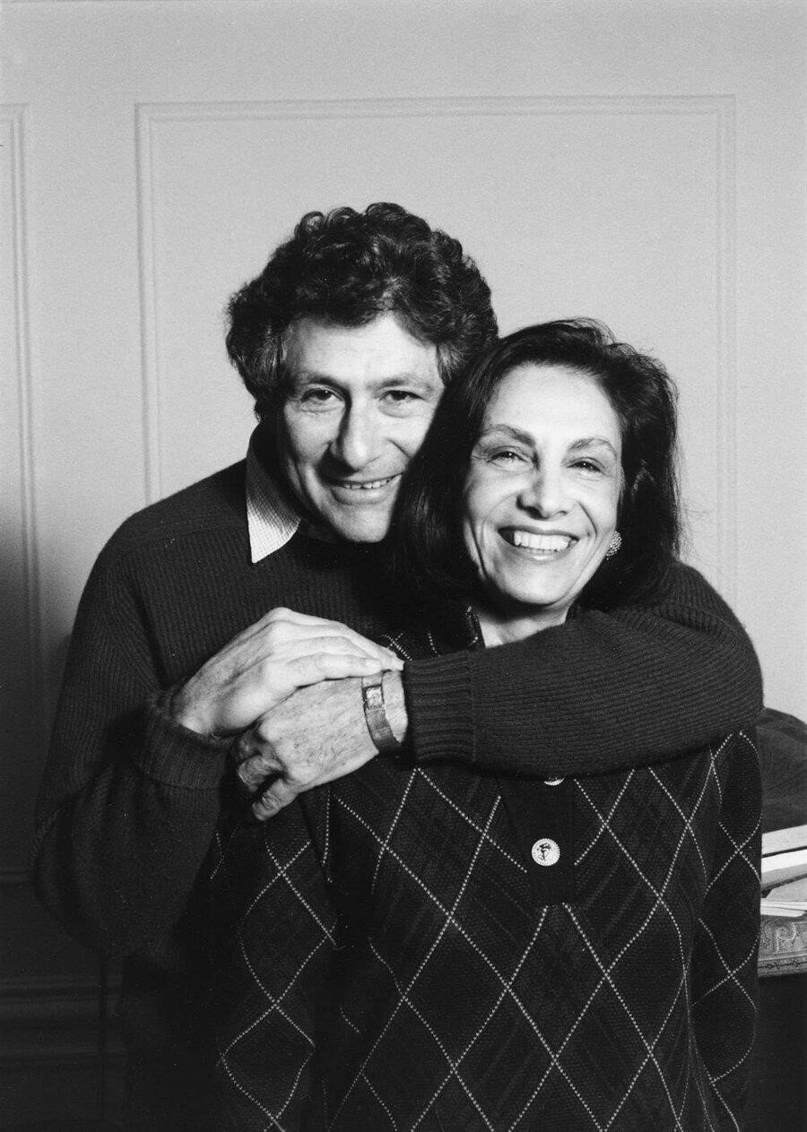 Edward Said, eşi Meryem'le birlikte, New York.
