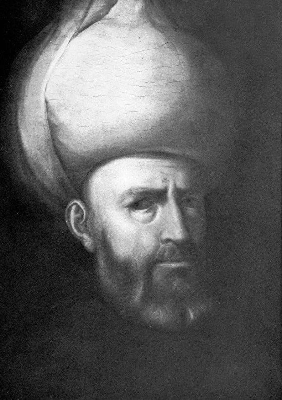 Sokullu Mehmed Paşa'nın Yağlı Boya Portresi.