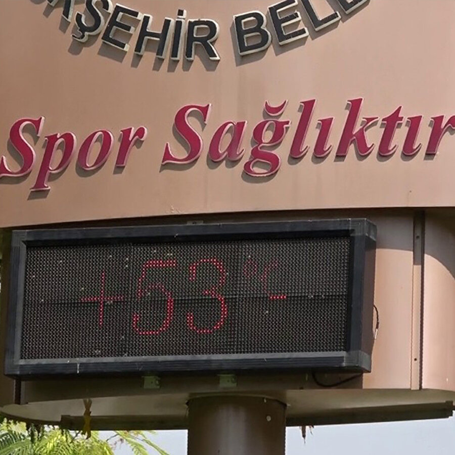 Kombi derecesi sandım Adana�daki hava sıcaklığıymış