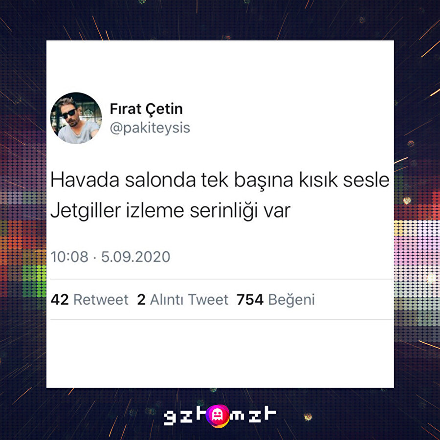 Kalın pijamaları çekip Jetgiller izlediğimiz zamanlar 🛸
