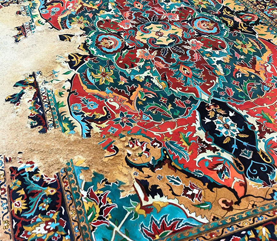 Beton üzerine sanatsal çalışmalar