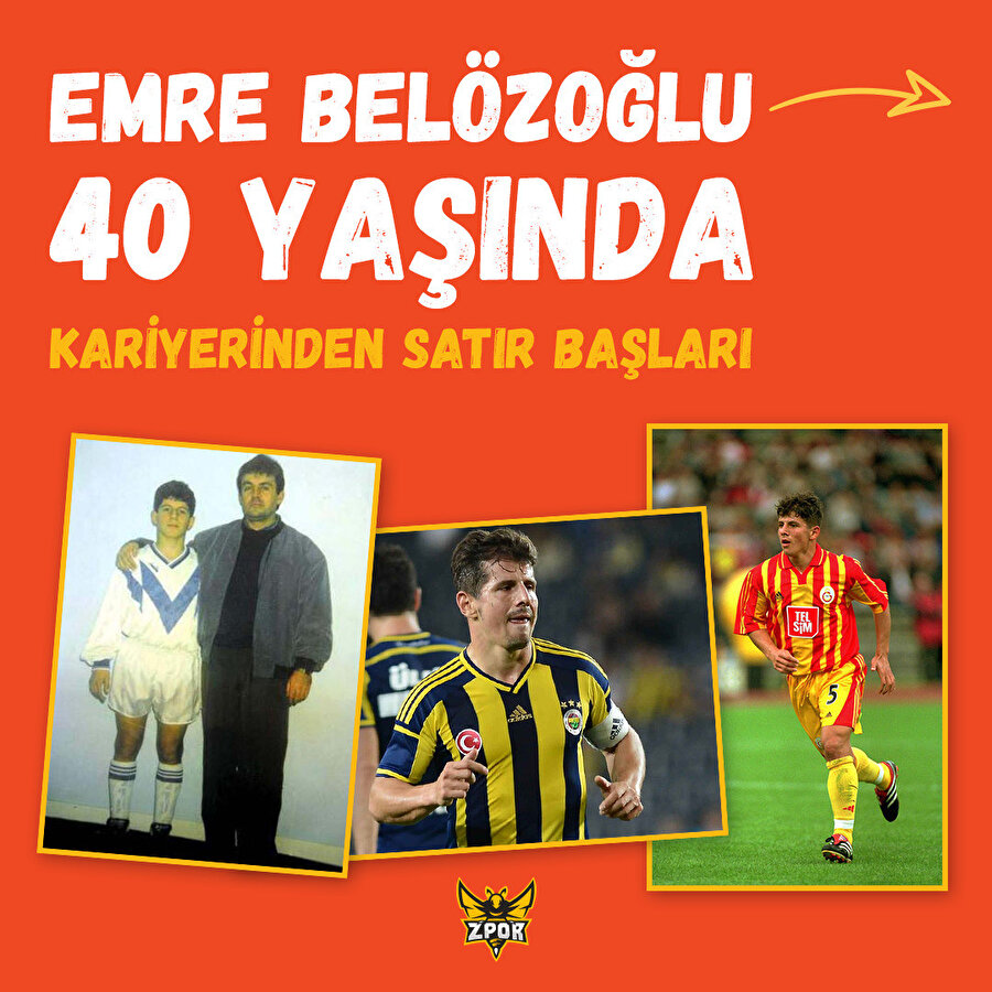 Emre Belözoğlu 40 yaşında