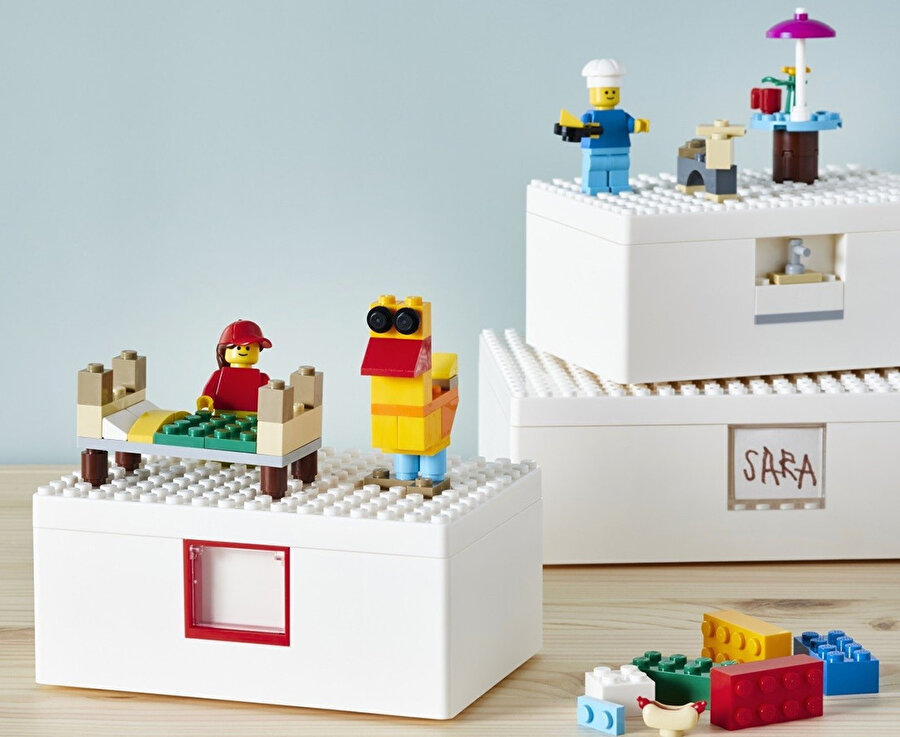 BYGGLEK, IKEA ve LEGO’nun ortak çalışmasının bir ürünü. 