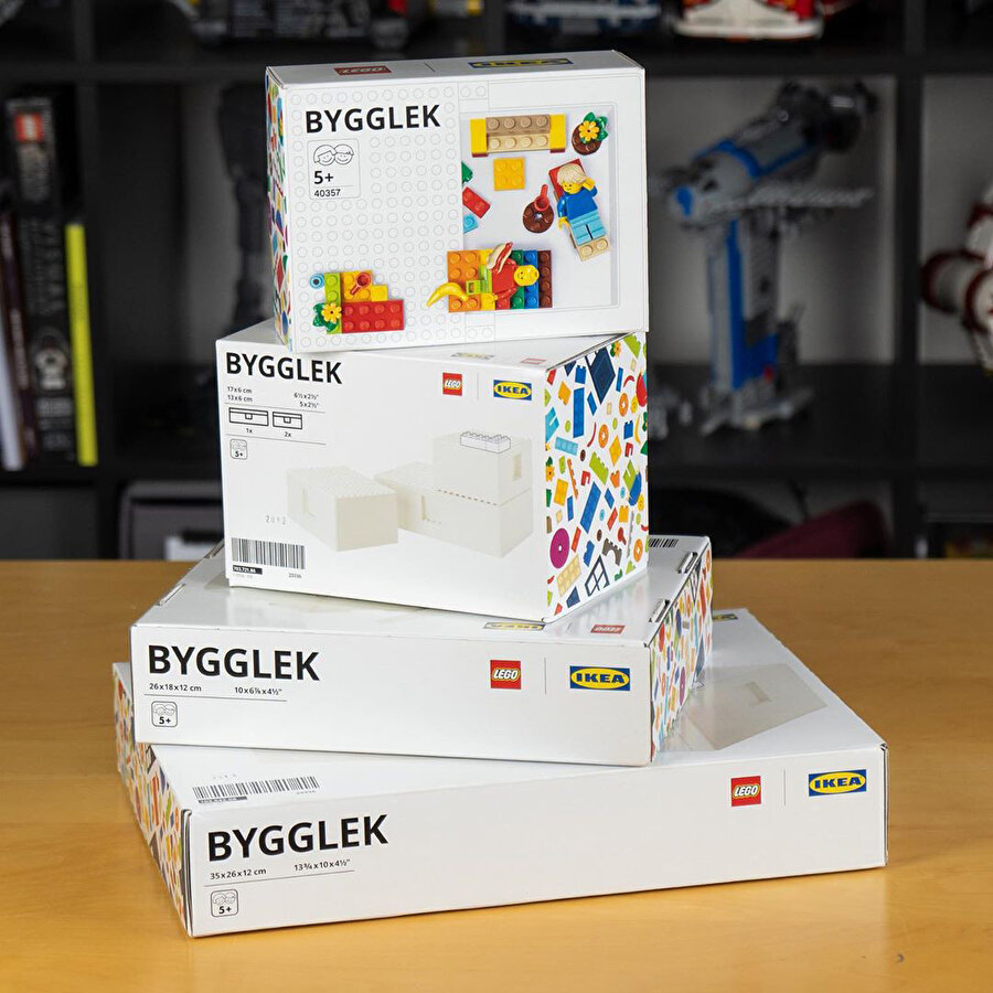 BYGGLEK serisi 4 farklı ürün içeriyor.