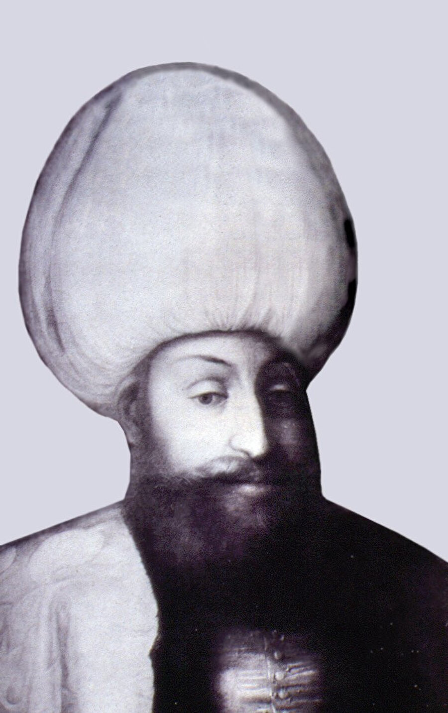 Galleria degli Uffizi’de bulunan, III. Murad’ı tasvir eden resim.