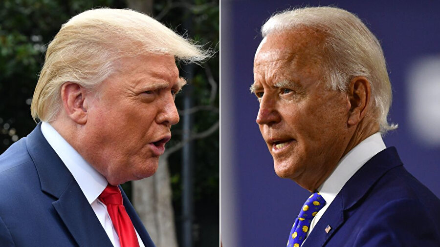 ABD Başkanı Donald Trump ve Demokratların adayı Joe Biden (Arşiv)