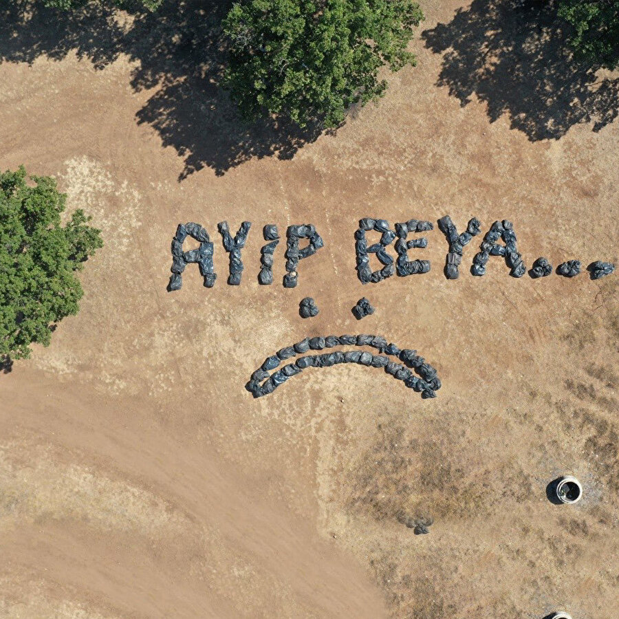 Lüleburgaz'da temizlik işçileri, piknikçilere böyle tepki göstermiş