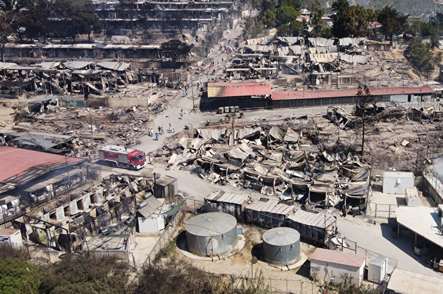 Kampta sadece tespit edilebilen 35 COVID-19 vakası vardı