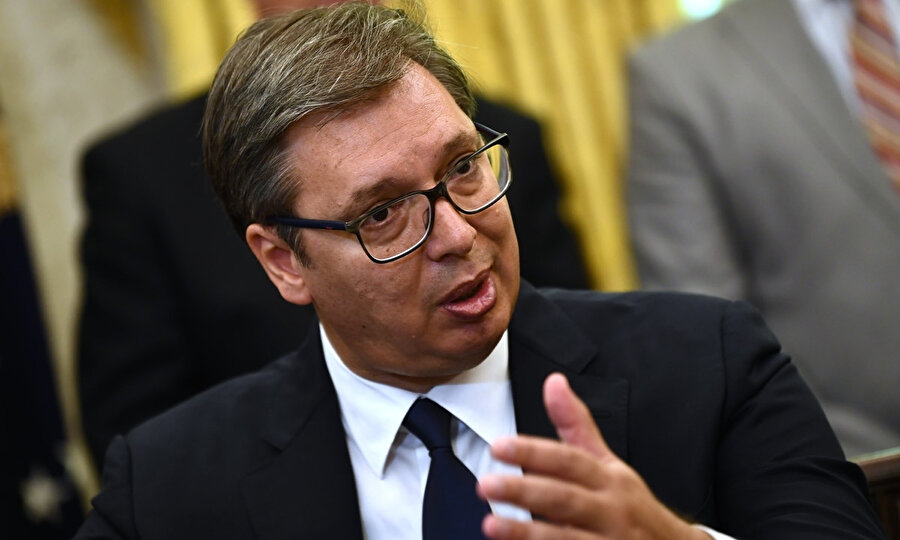 Sırbistan Cumhurbaşkanı Aleksandar Vucic (Arşiv)