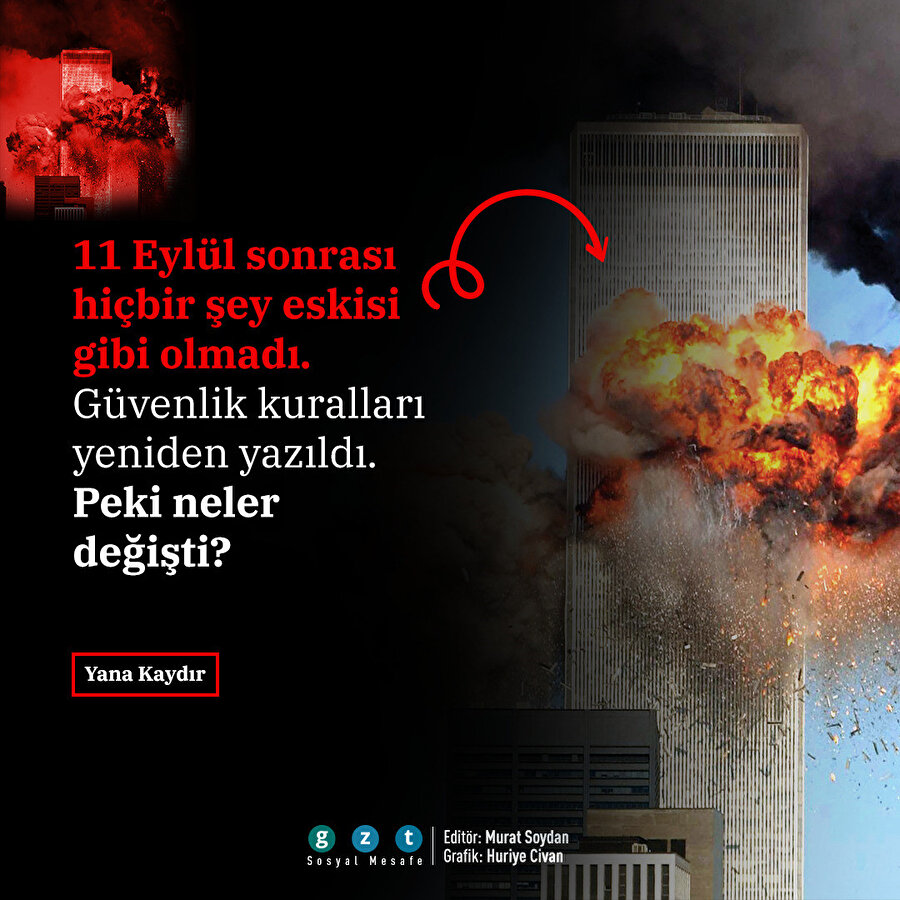 11 Eylül sonrası hayatımıza giren ve rutine dönüşen güvenlik önlemleri